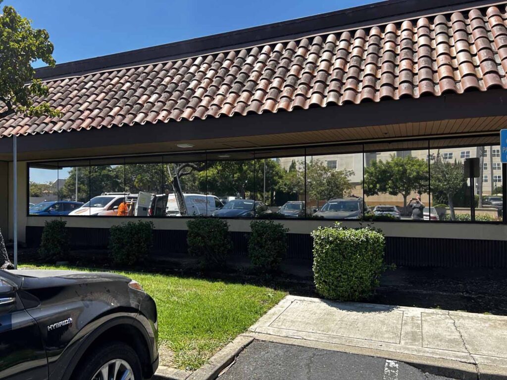 4 Window Tint Newark Offices Sun Control Daytime Privacy ClimatePro