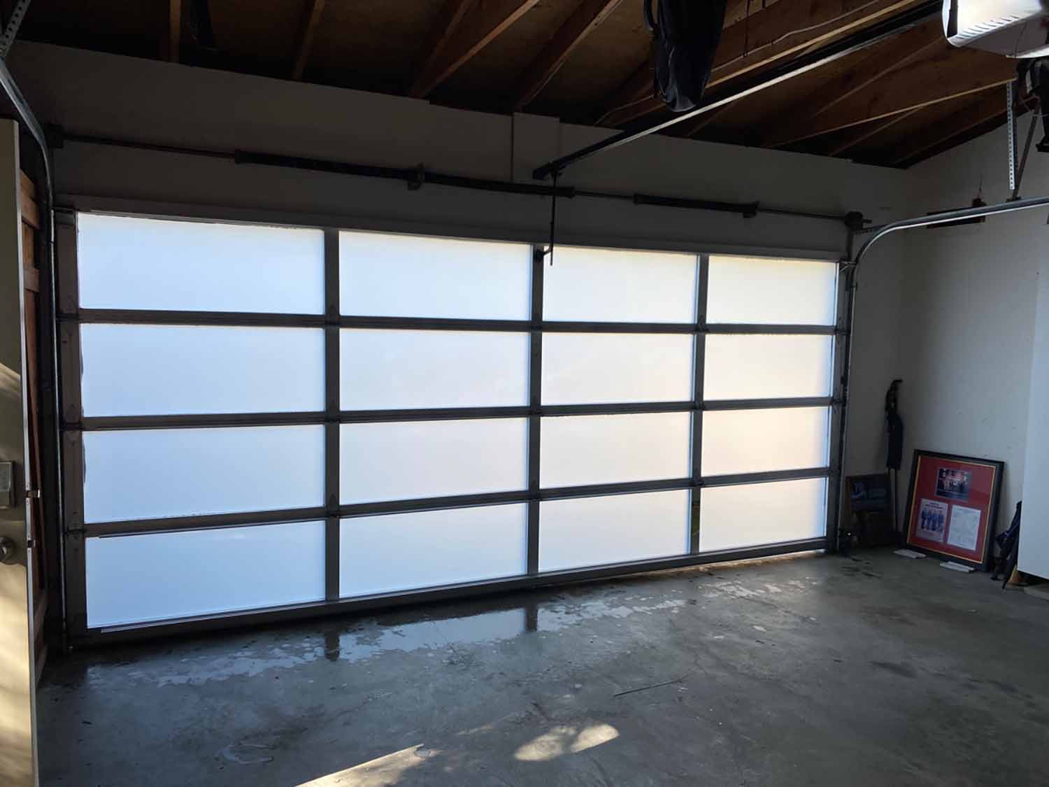 ClimatePro Installs 3M Security Film in A Tiburon Garage