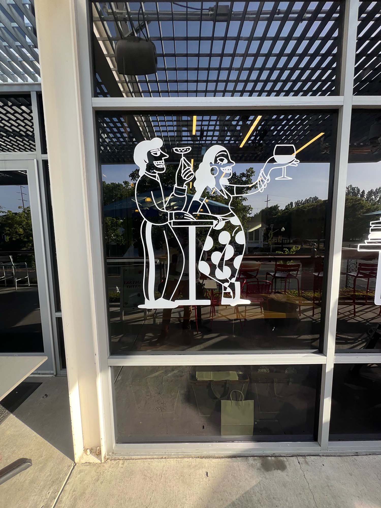 ClimatePro installed 3M Exterior Window Film on the the windows at Oxbow Public Market in Napa, CA.