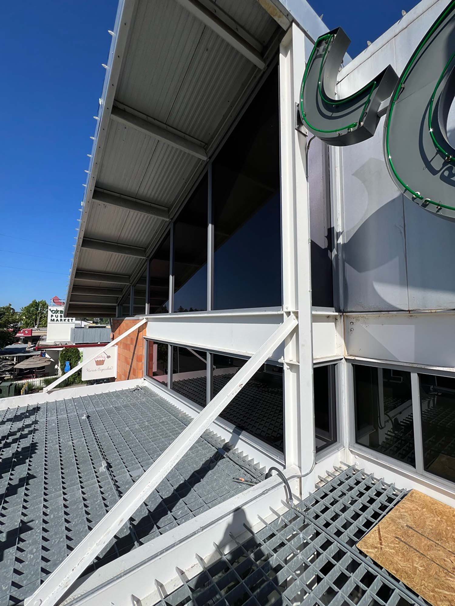 ClimatePro installed 3M Exterior Window Film on the the windows at Oxbow Public Market in Napa, CA.
