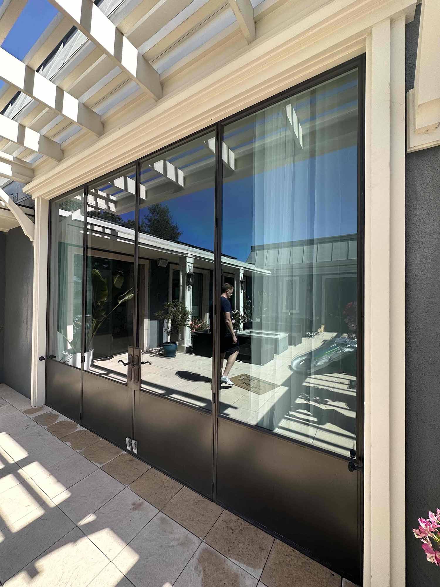 Exterior Window Film for Piedmont, CA Homes, installed by ClimatePro.