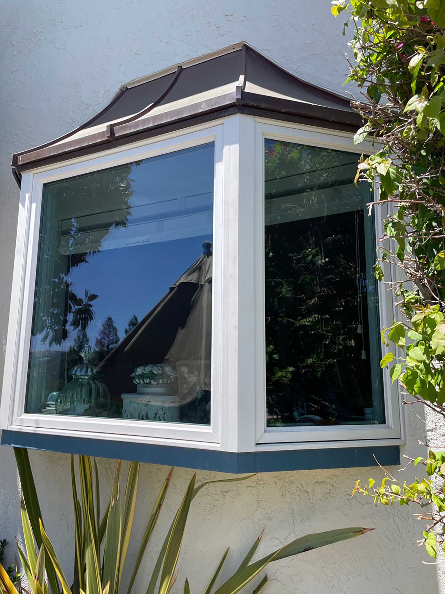 3M Prestige Exterior Window Film Installed On The Outside: Alamo, CA. Installed by ClimatePro.