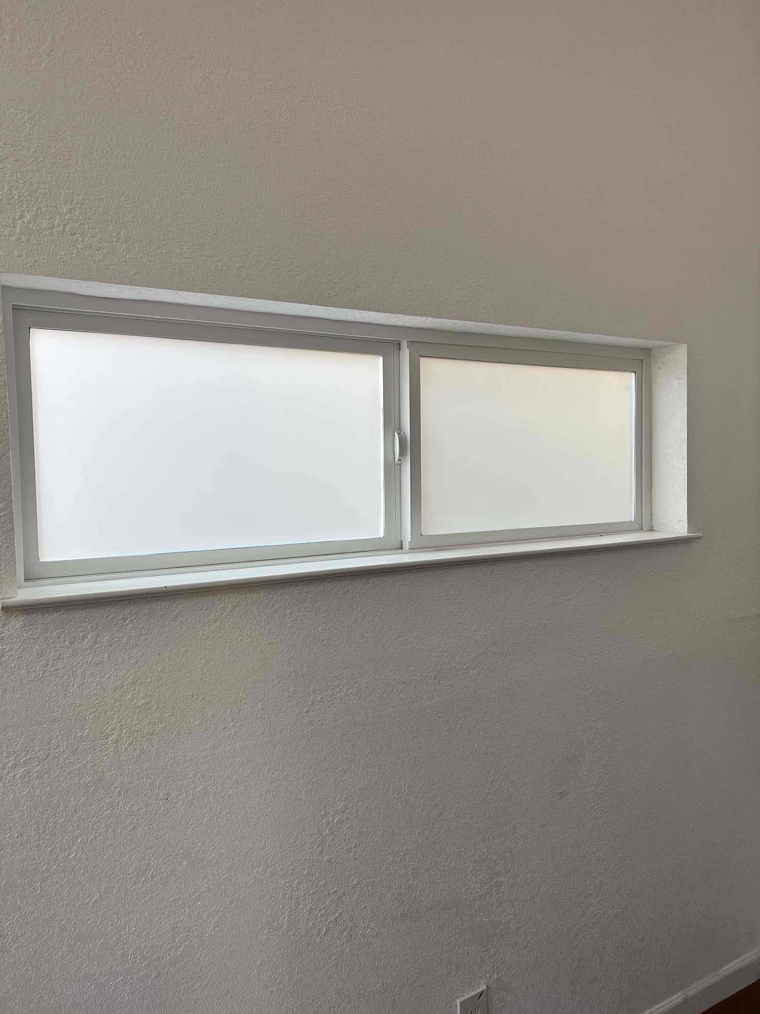 Privacy Window Film for a Foster City, CA Home, installed by ClimatePro
