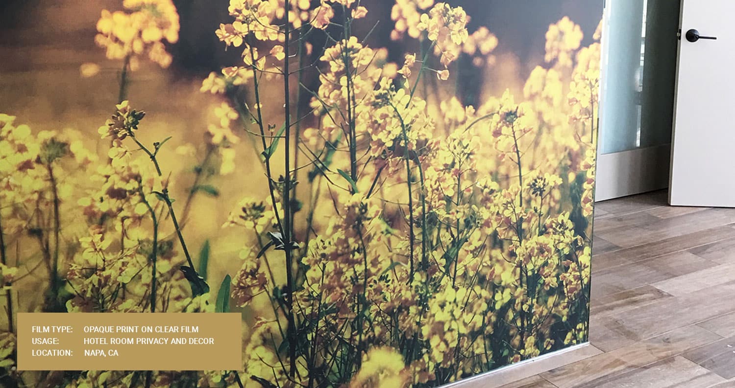 Decorative window tint can dramatically enhance your workspace and brand.