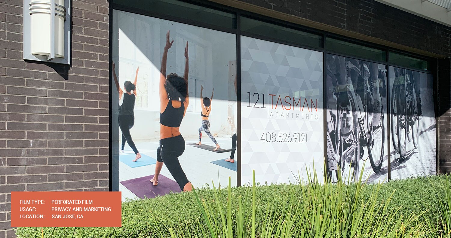 Decorative window tint can dramatically enhance your workspace and brand.