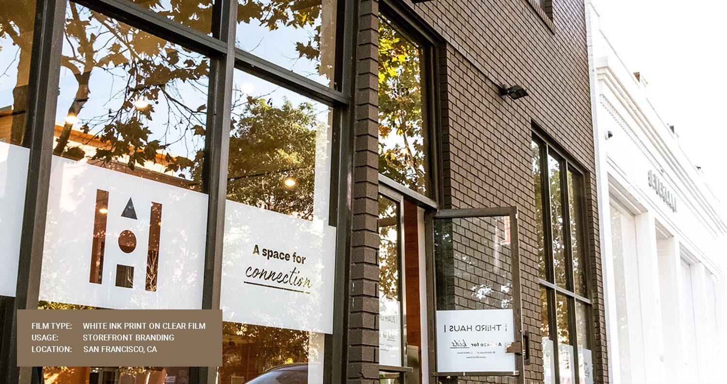 Decorative window tint can dramatically enhance your workspace and brand.