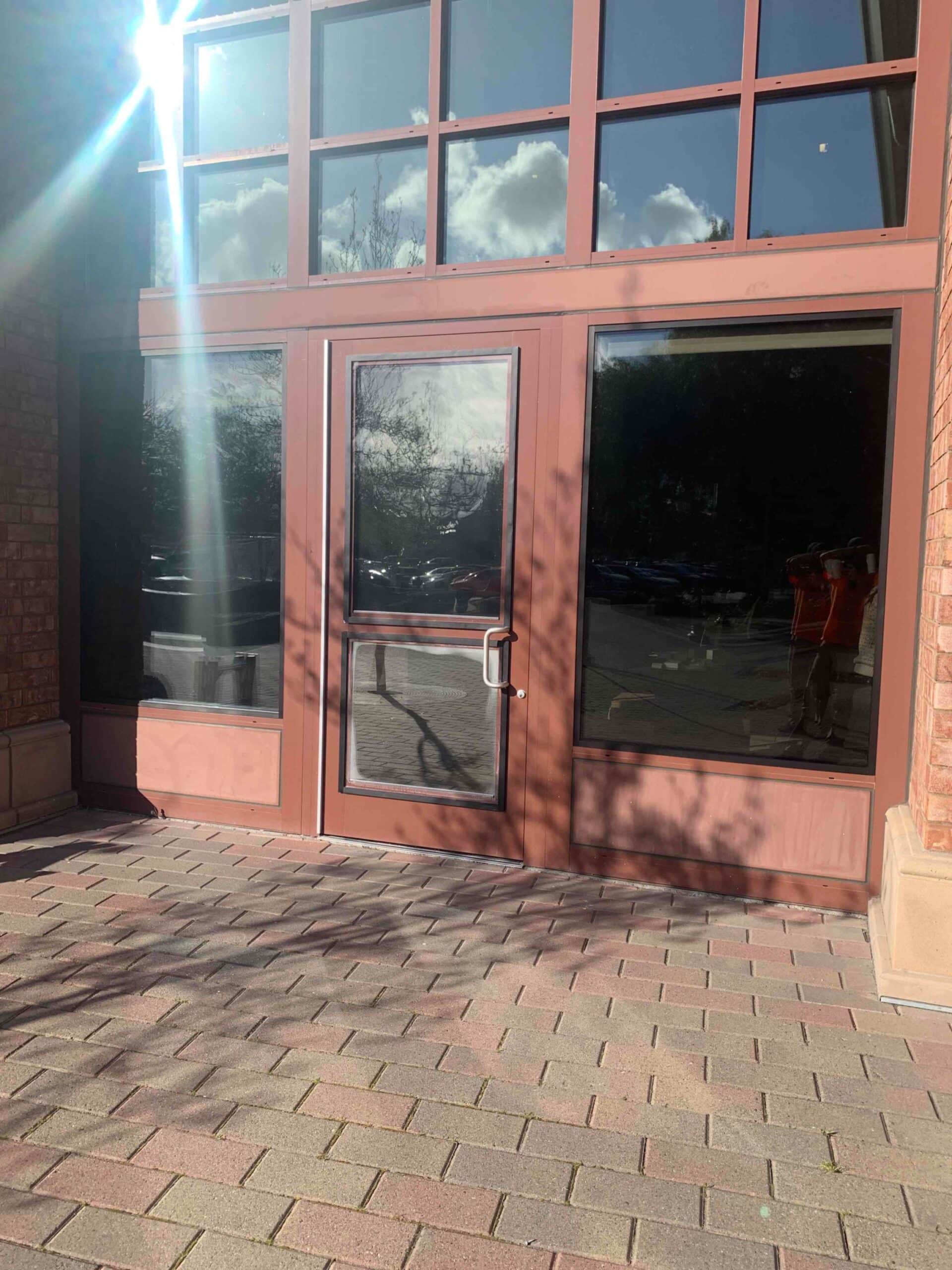 Dental Office in Dublin, CA Protected By Riot Glass, installed by ClimatePro
