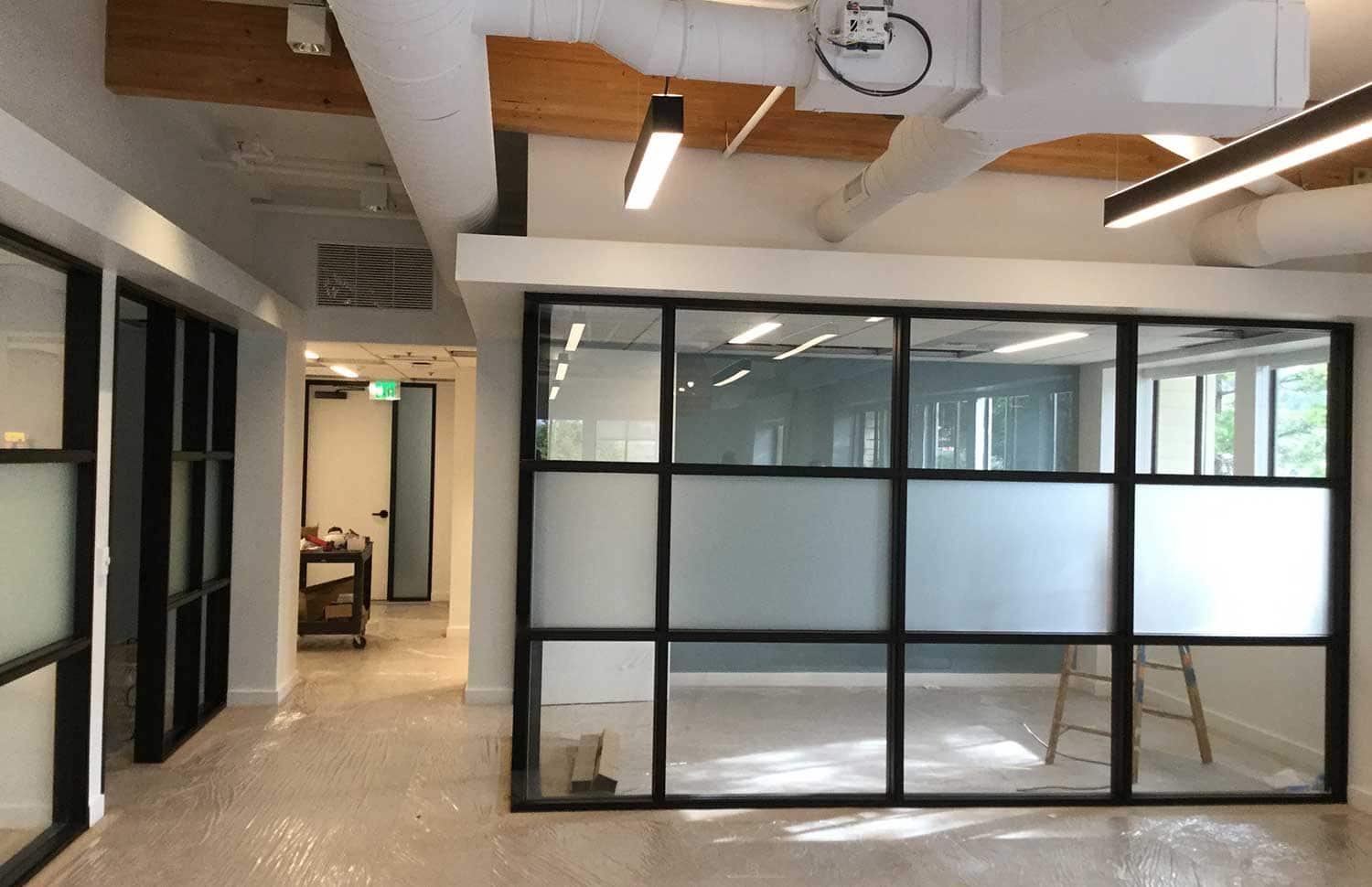 Decorative Window Film for the Office - Marin County