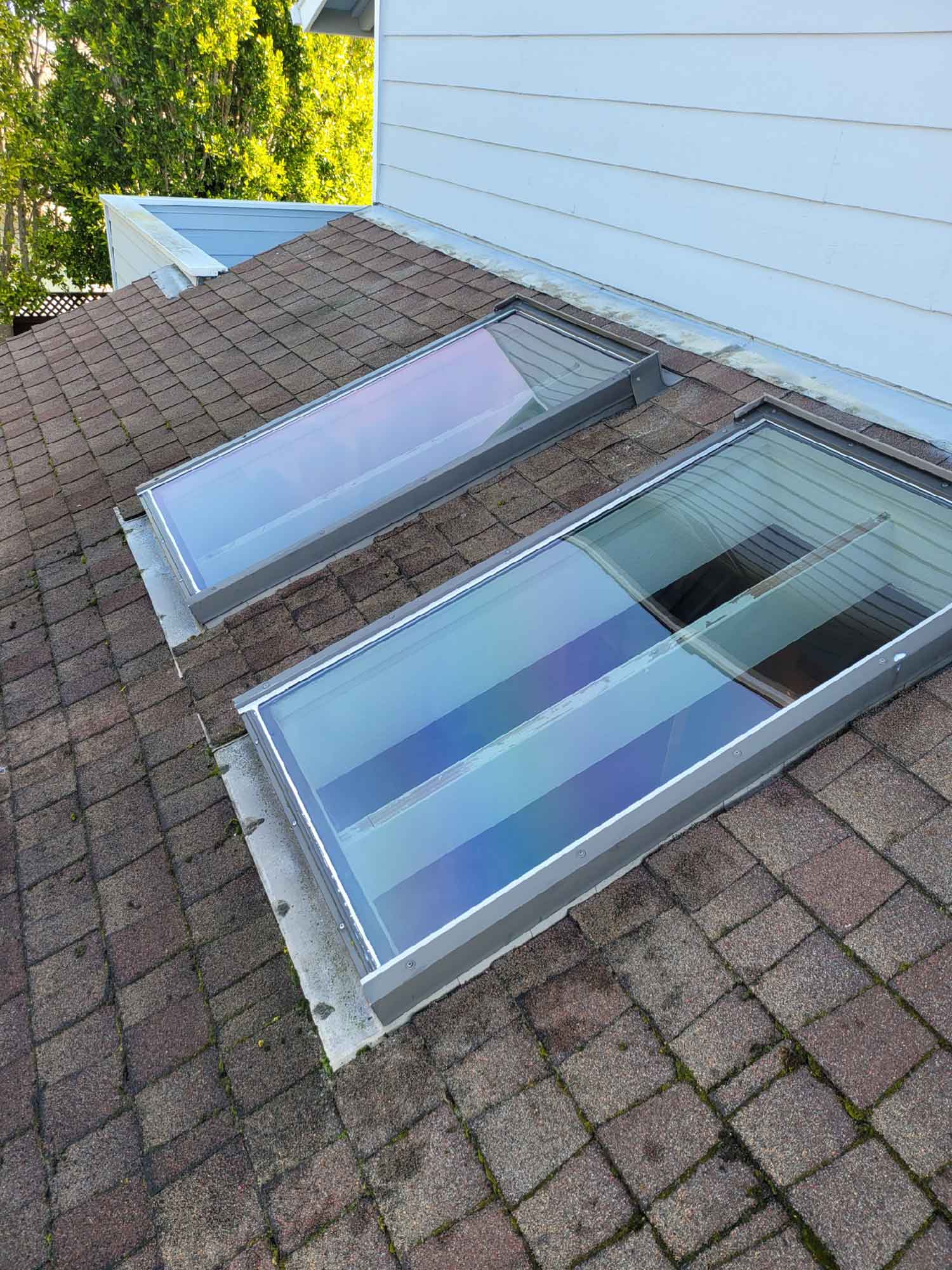 The ClimatePro team installed two window tints on the skylights of this San Carlos, CA, home. Get a free estimate for your home today.