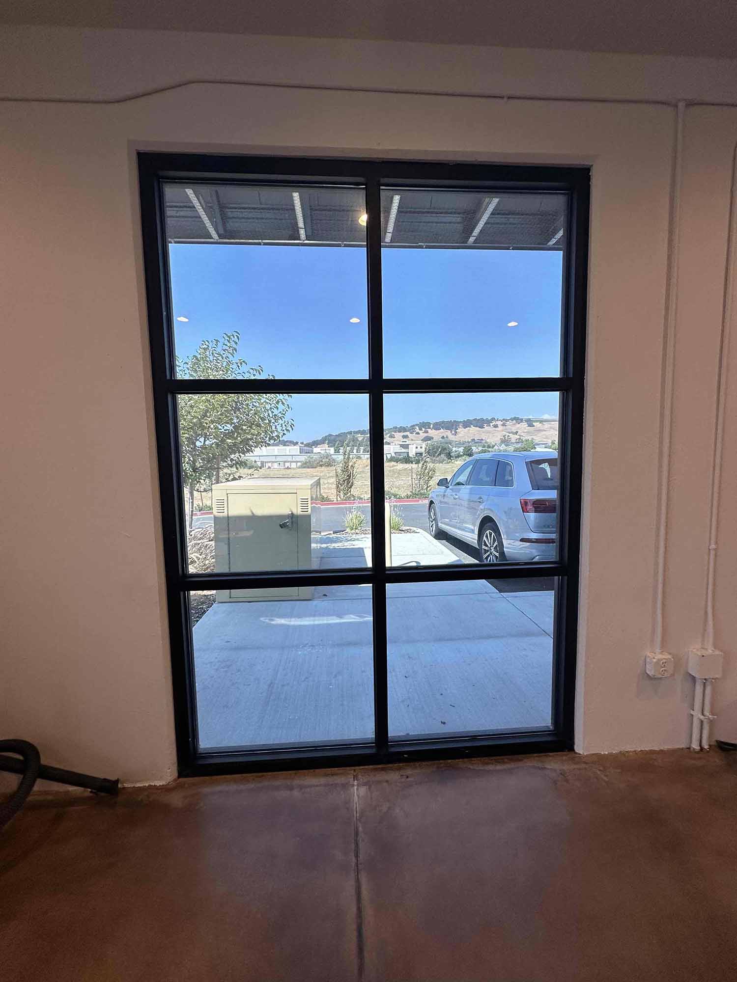 Window Film for Storefront Windows in Napa, CA, installed by ClimatePro.
