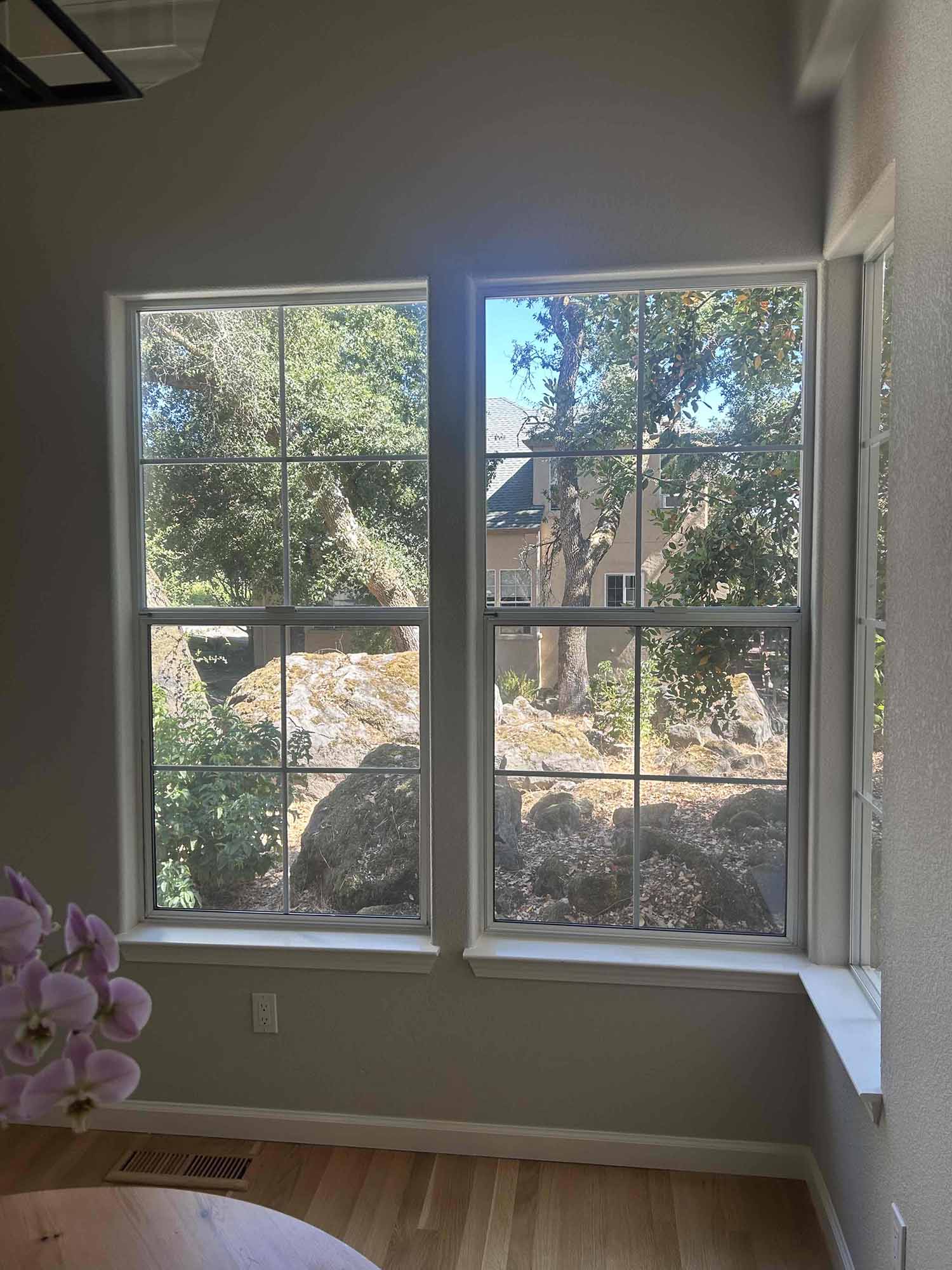 Sun and Heat Control Window Film for Santa Rosa, CA Homes, installed by ClimatePro.
