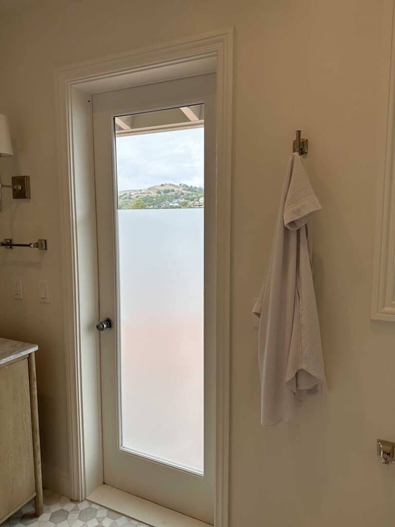 7 Belvedere Tiburon Decorative Privacy 3M Window Film ClimatePro