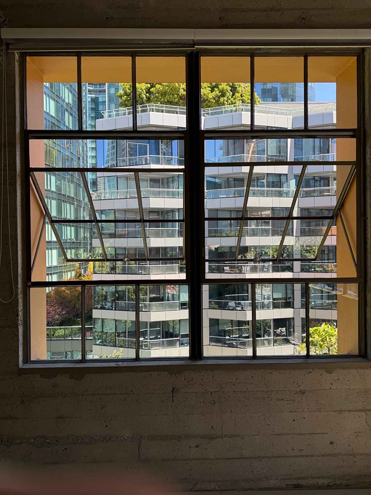 3M Sun Control Window Film for a San Francisco Loft Apartment. Installed by ClimatePro.